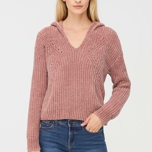 Almost Famous Dusty Pink V-Neck Sweater